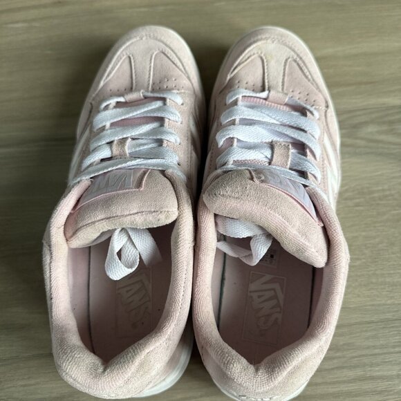 Vans Unisex Upland Chunky 90s Low-Top Y2K Sneakers Pink Suede Size US:M9/W10.5 - Picture 5 of 10
